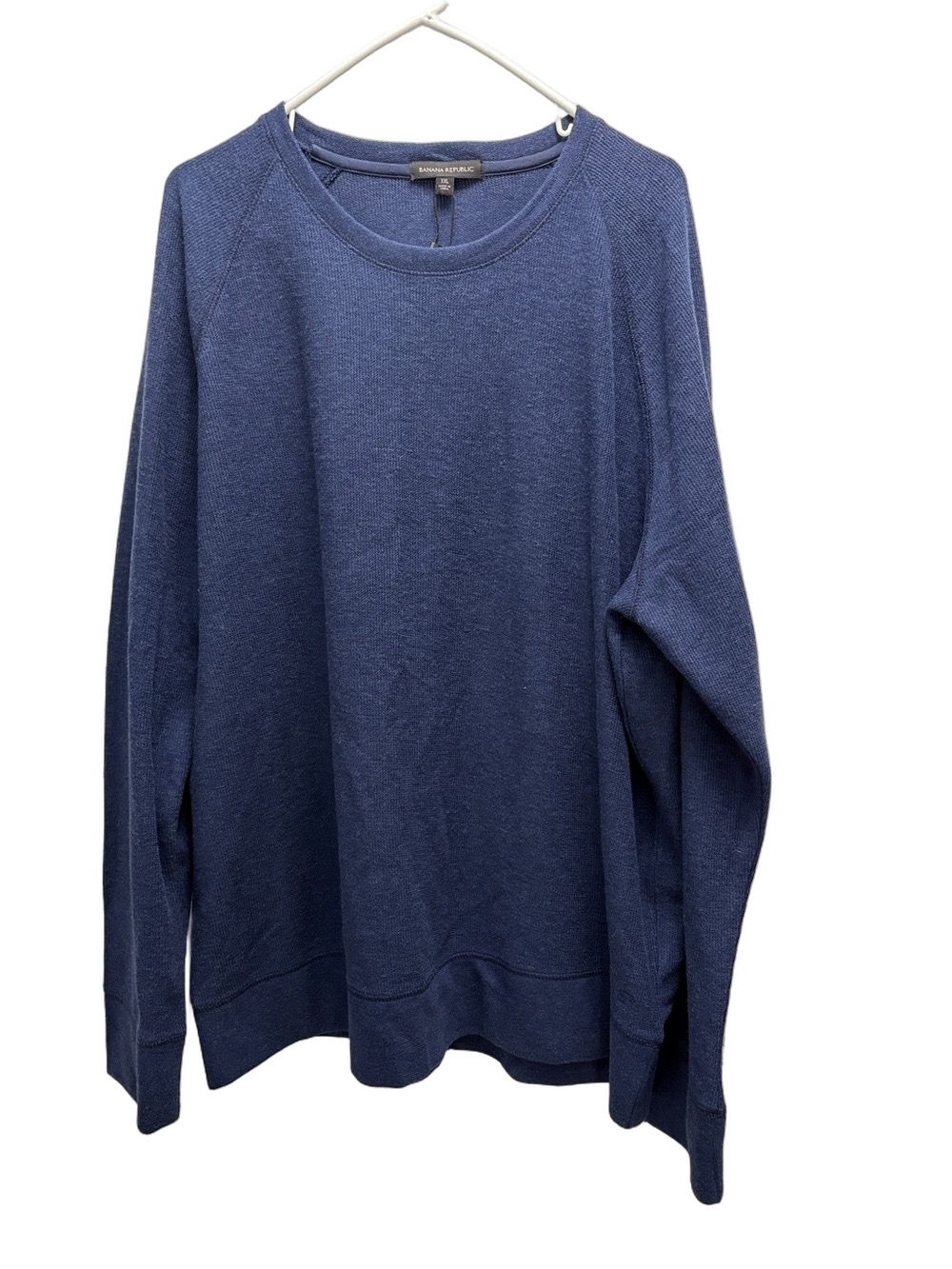 NWT Banana Republic Men’s Crew Blue Pullover Sweater Size XXL